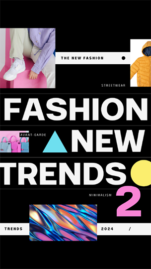 Canva Fashion New Trends 2024 Story