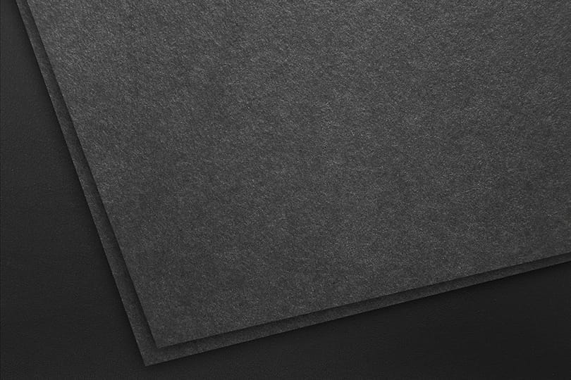 Image Dark Grey Logo Mockup On Black Background