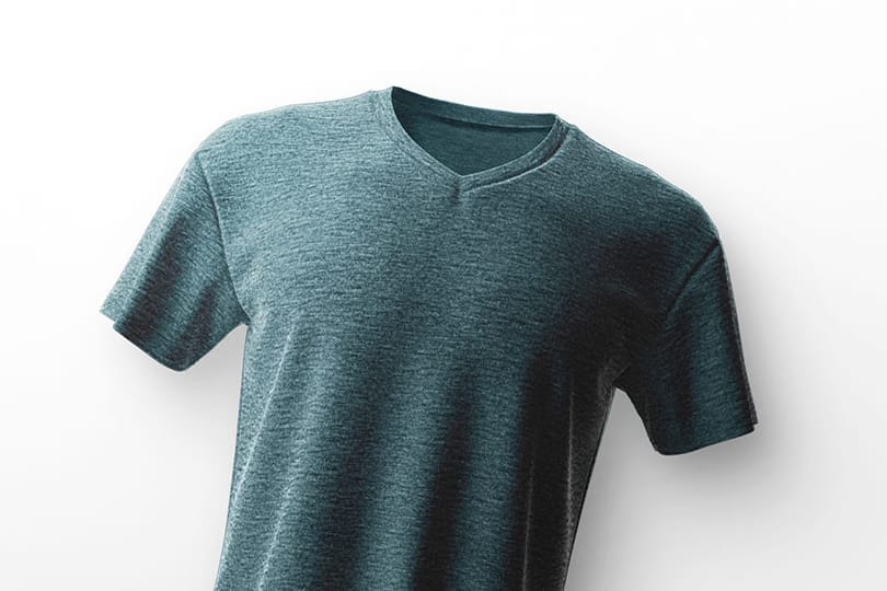 Image Medium V-Neck T-Shirt Mockup