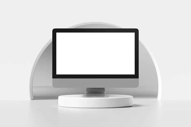 Image Minimalist iMac Mockup