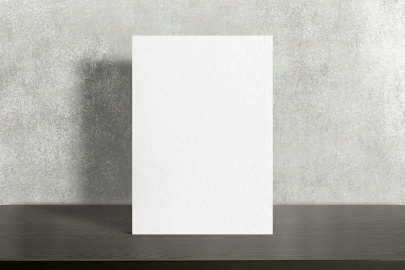 Image Paper Mockup Raw Industrial