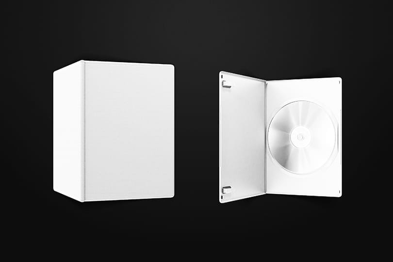 Image Realistic Dvd Case Mockup