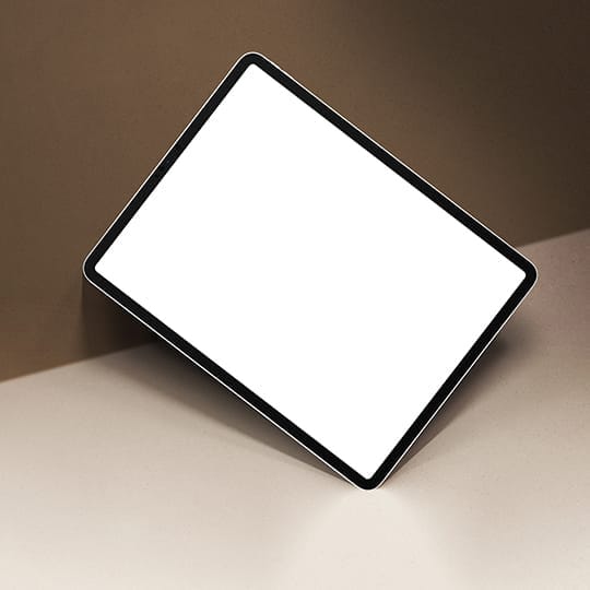 Image iPad Pro Mockup Diagonal View