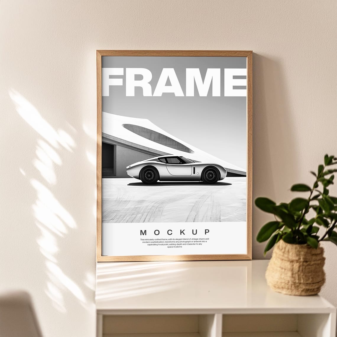 Photoshop Interior Frame Mockup