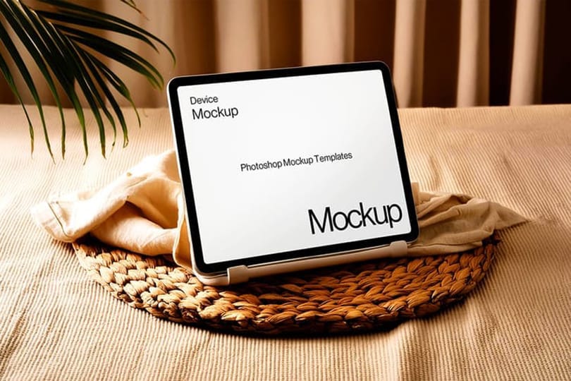 Photoshop Stand Device Tablet Mockup