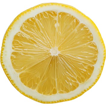 Sticker 3 Slice Lemon Fruit