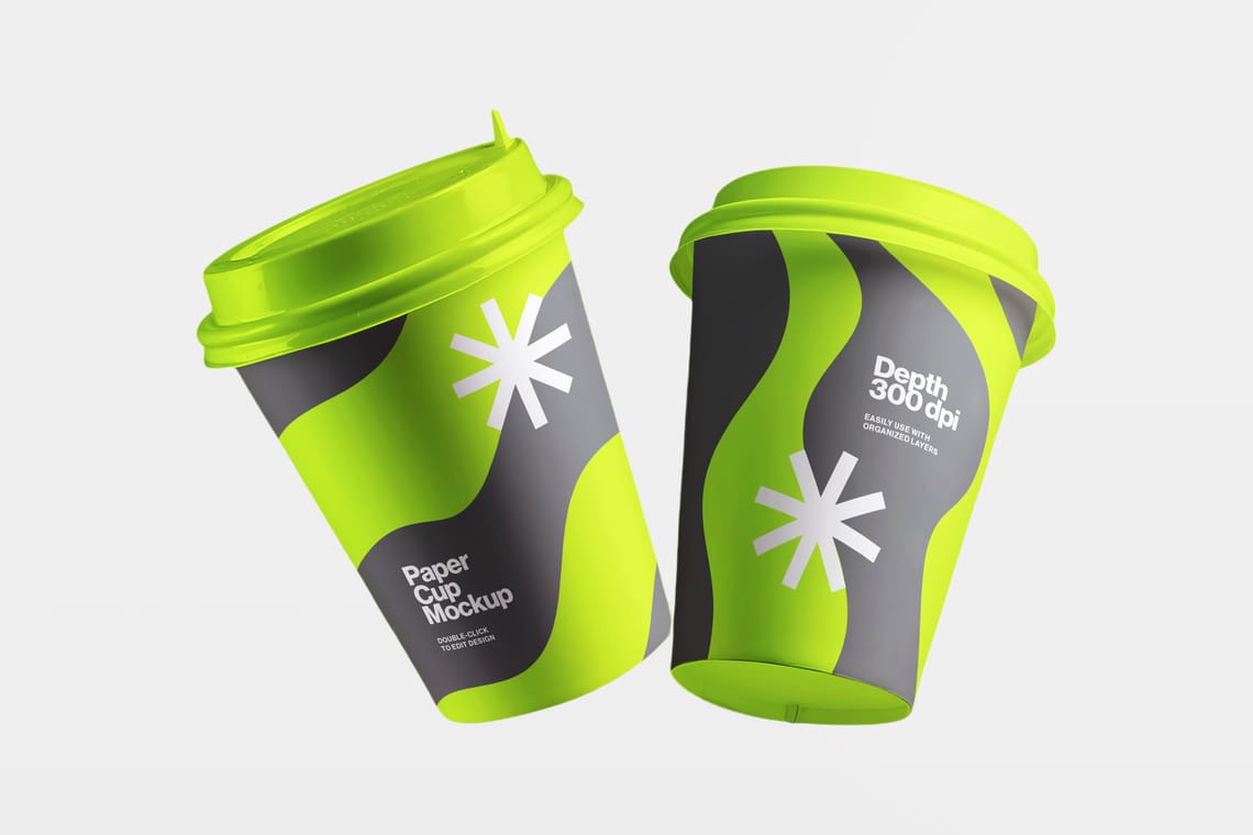 Photoshop Brand Paper Cup Mockup