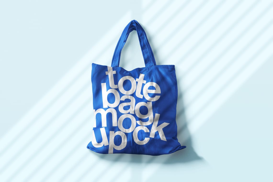 Photoshop Fabric Canvas Tote Bag Mockup