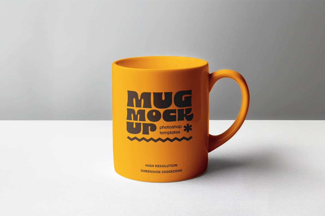 Photoshop Branding Mug Mockup