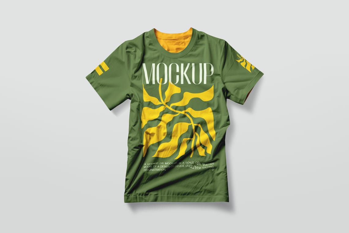 Photoshop T-Shirt Mockup Full Print