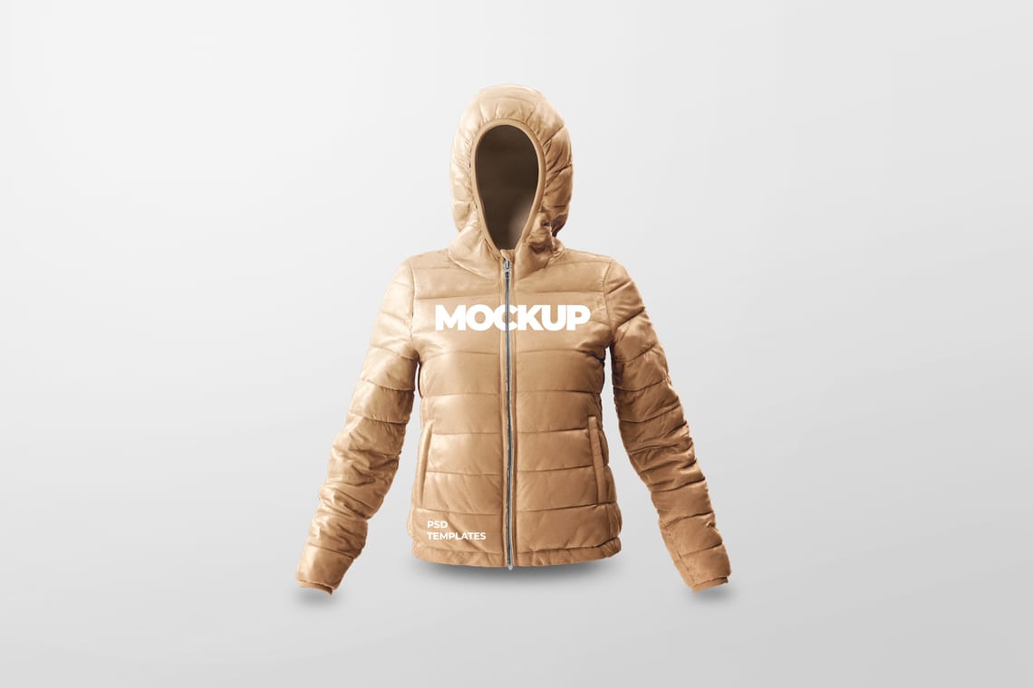 Photoshop Puffer Jacket Mockup