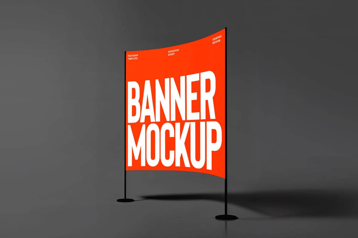 Photoshop Banner Mockup