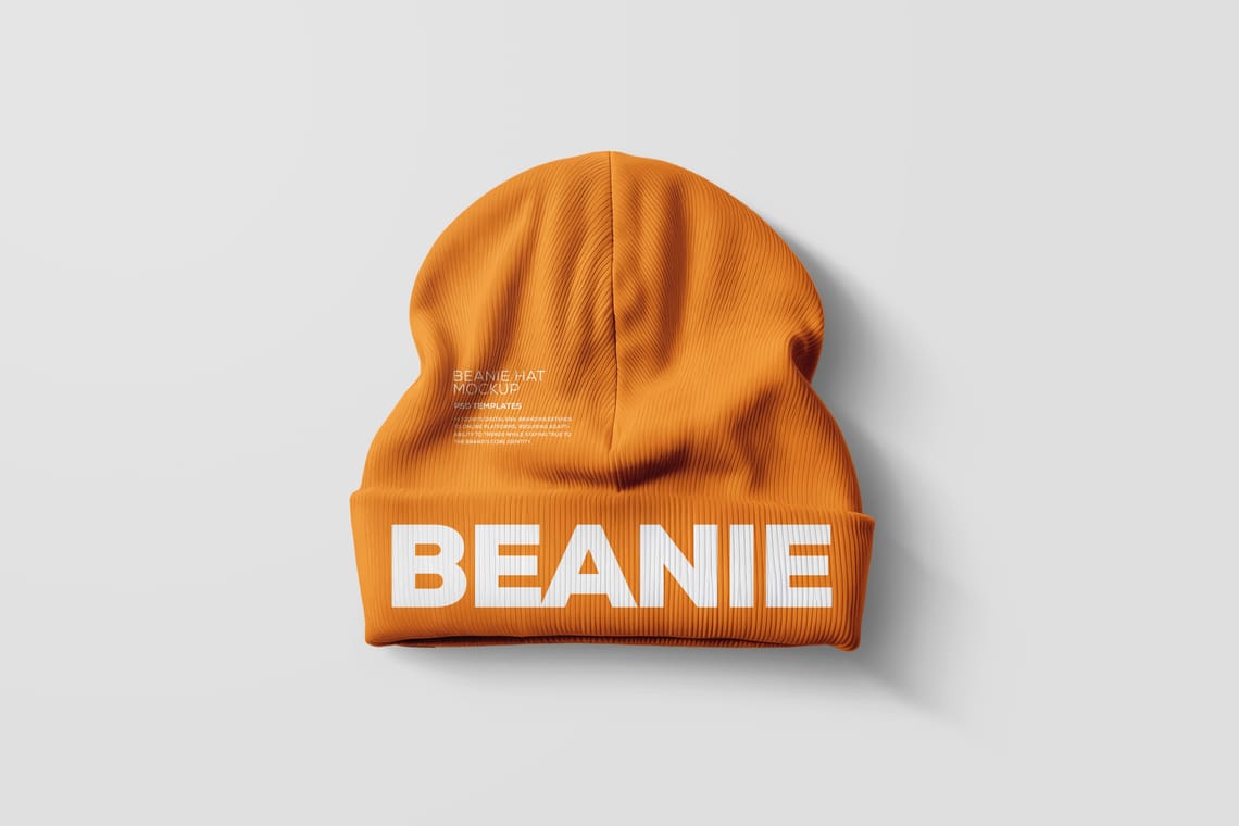 Photoshop Beanie Hat Mockup