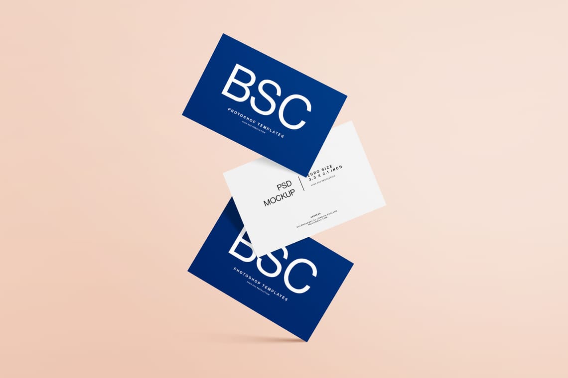 Photoshop Branding Business Card Mockup