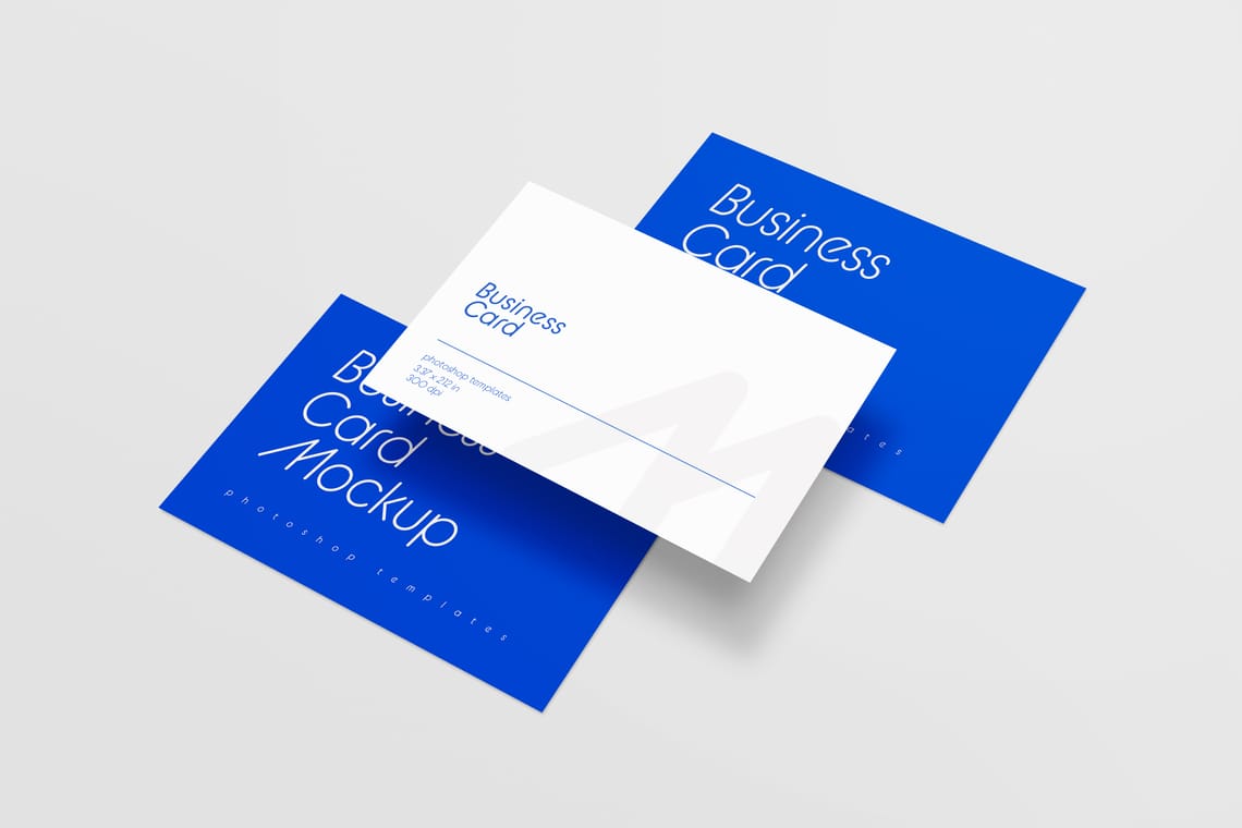 Photoshop Corporate Business Card Mockup