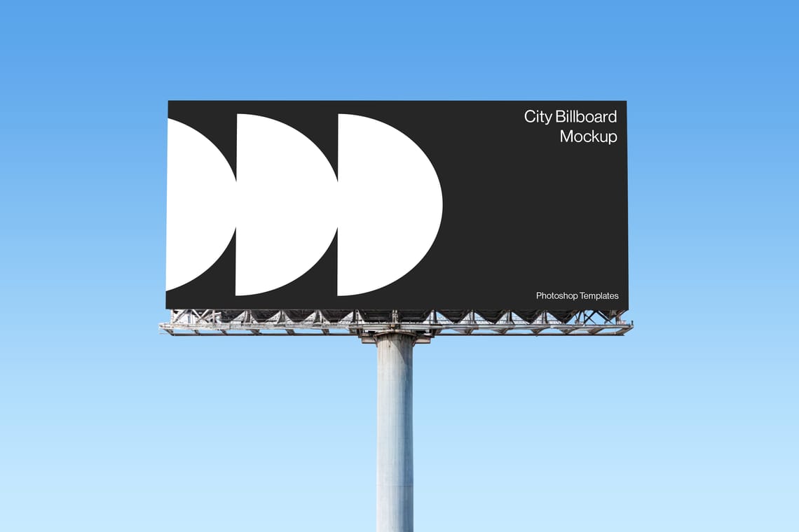 City Billboard Mockup