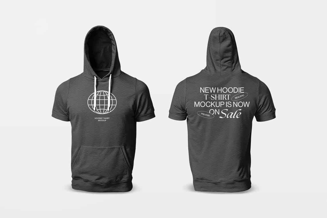 Photoshop Hoodie T-Shirt Mockup