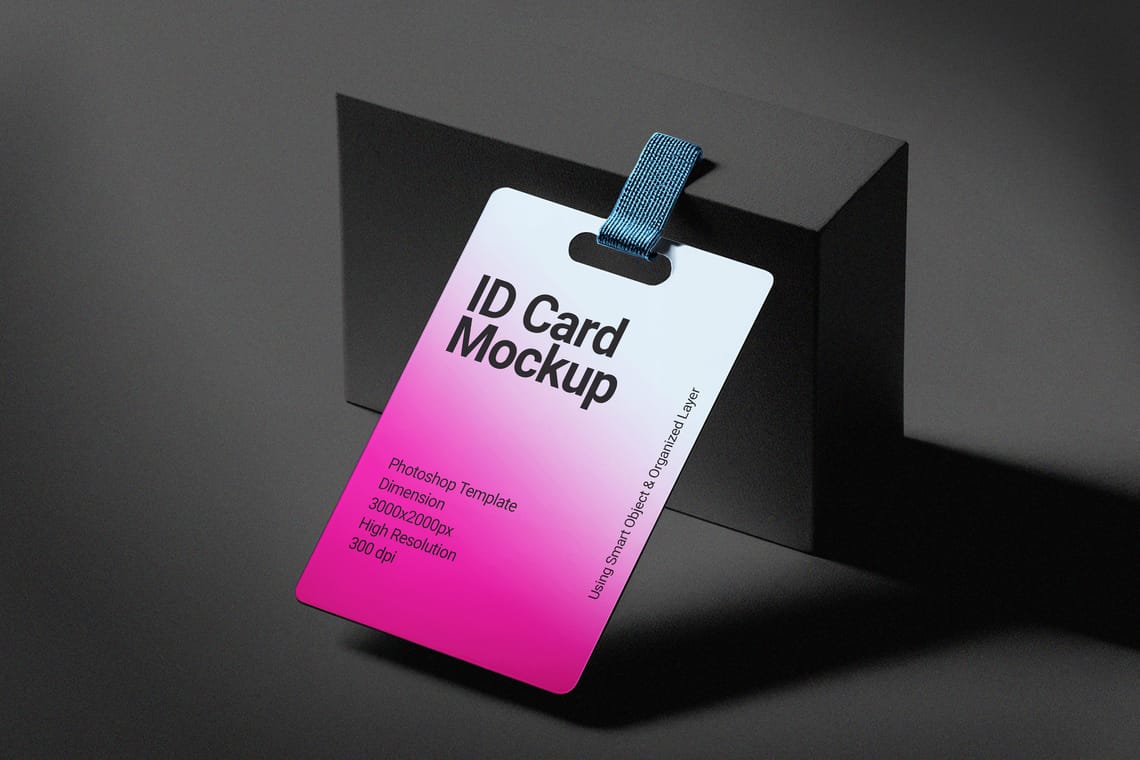 ID Card Mockup