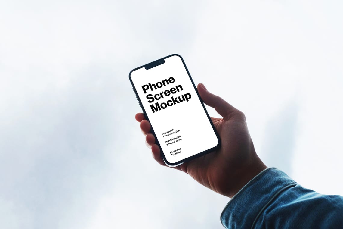 Photoshop Phone Screen Mockup