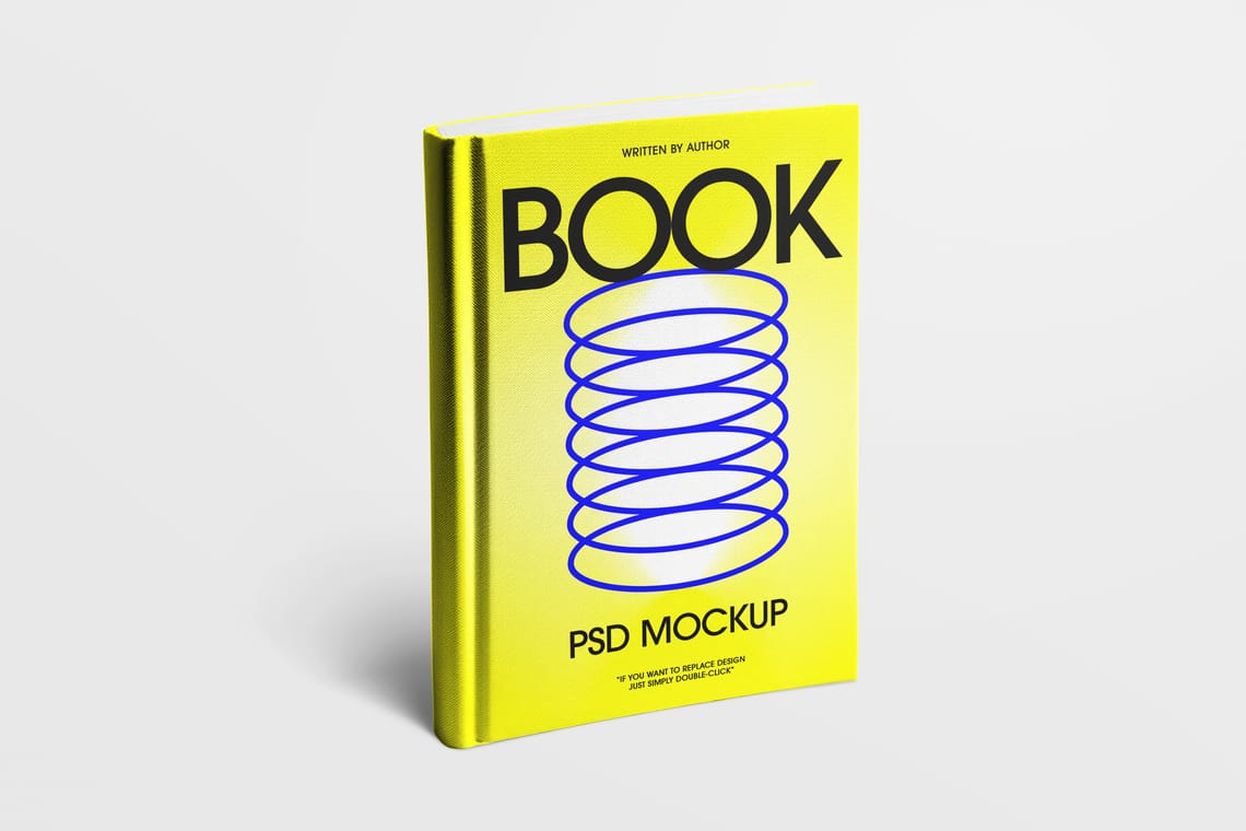 Photoshop Standing Book Mockup