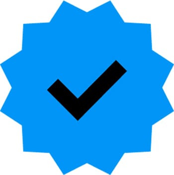 Verification Badge Black