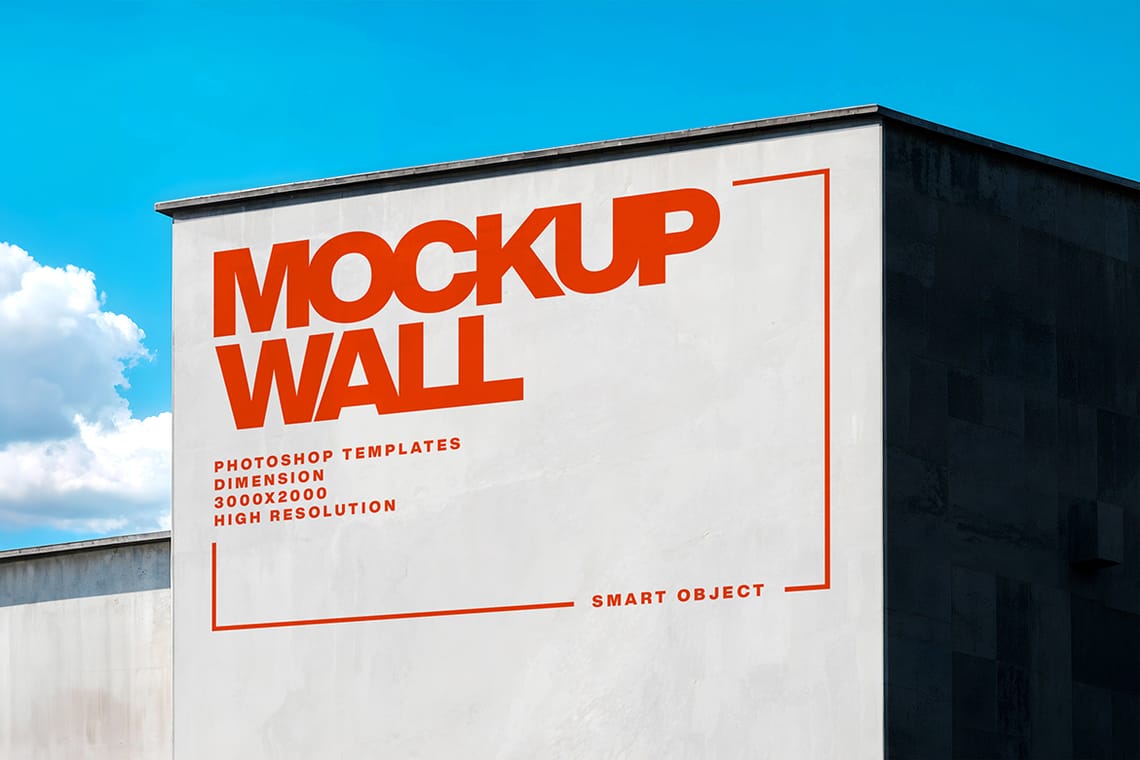 Photoshop Wall Mockup