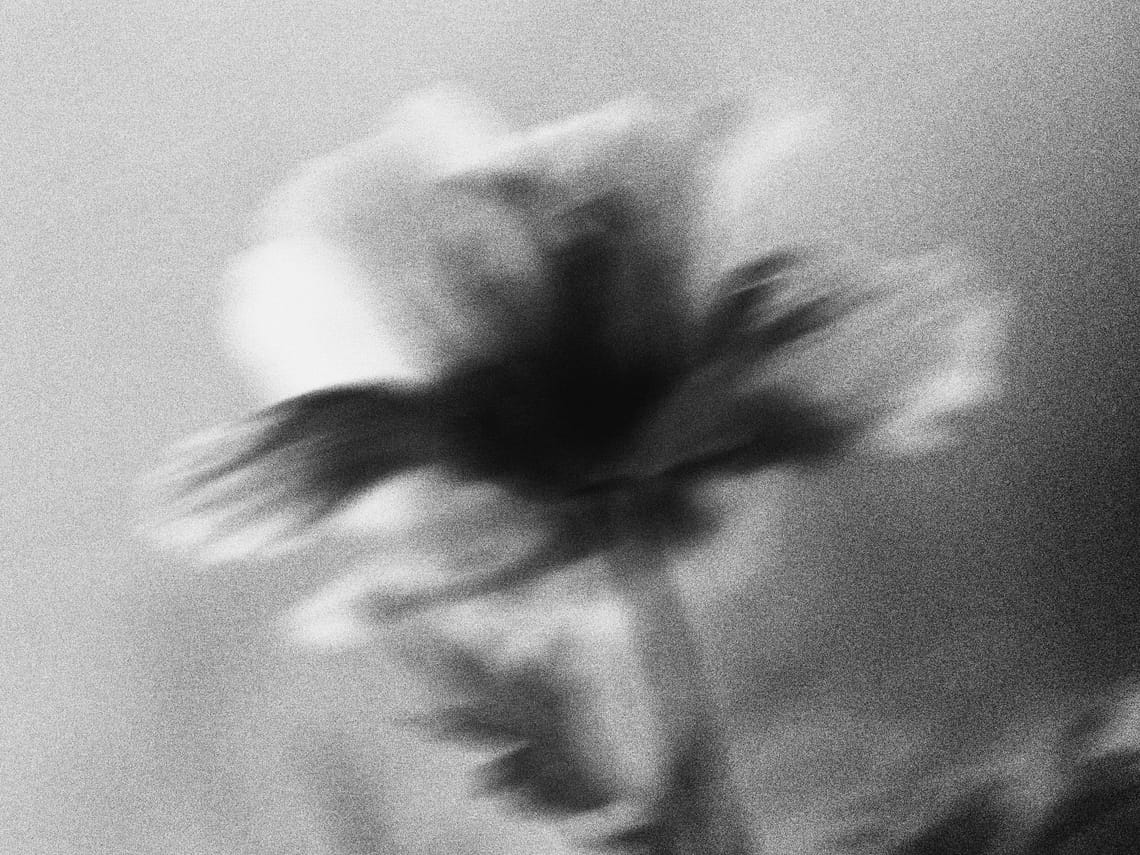 Image Image Blurry Mono Flower 15