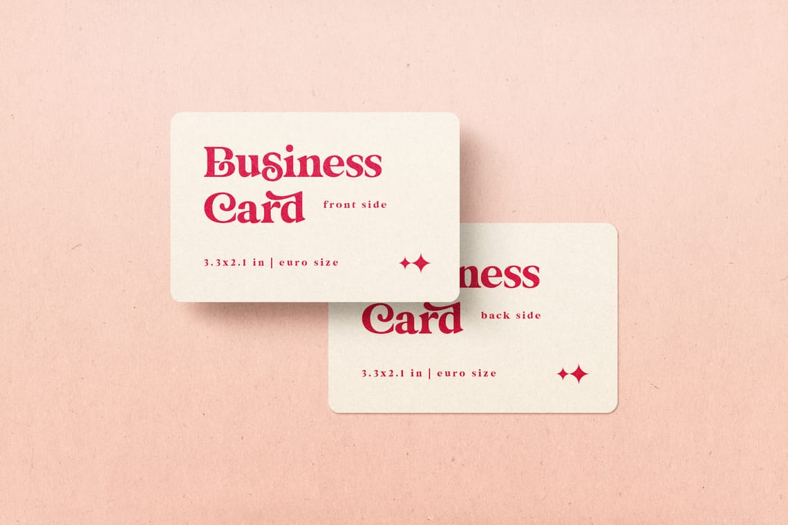 Photoshop Business Card Mockup