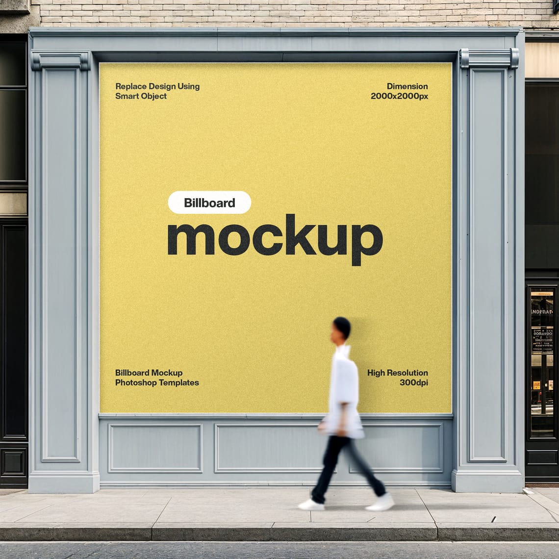 Photoshop Billboard Mockup