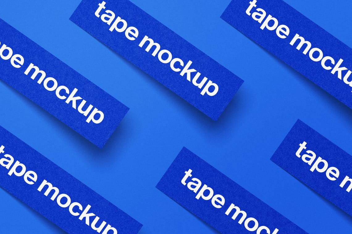 Photoshop Tape Mockup