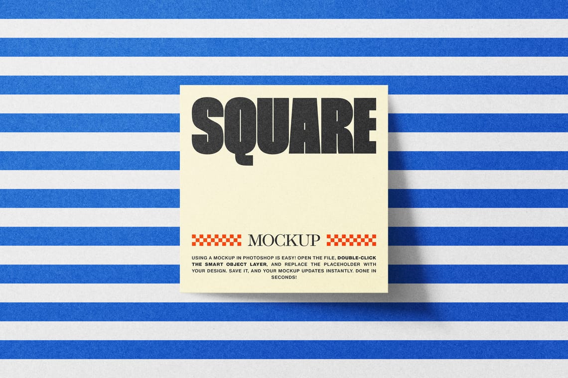 Photoshop Square Mockup