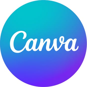 Canva Circle Gradient Logo