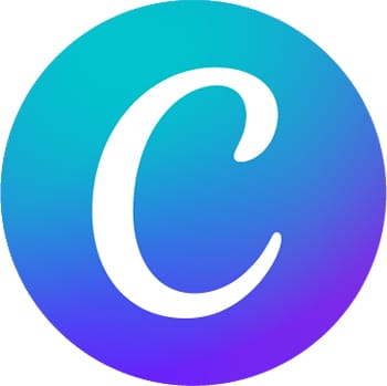 Canva Icon Gradient Logo