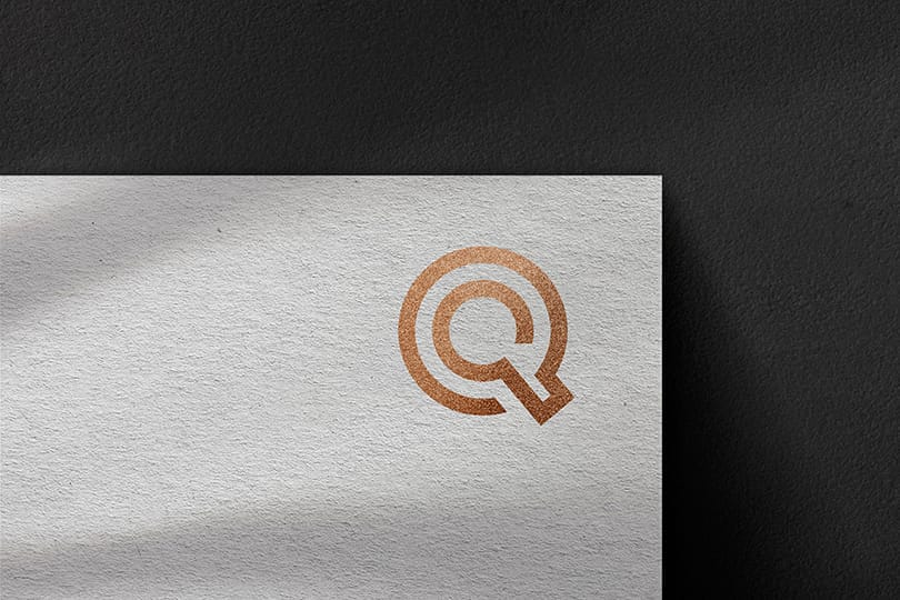 Brown Logo Paper Mockup