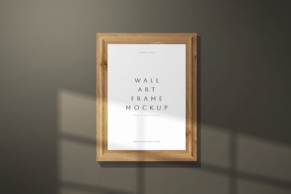 Interior Wall Art Frame Mockup