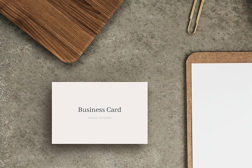 Minimal Business Card Mockup