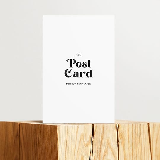 Postcard Mockup