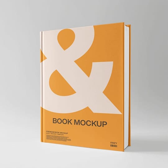 Photoshop Simple Book Cover Mockup