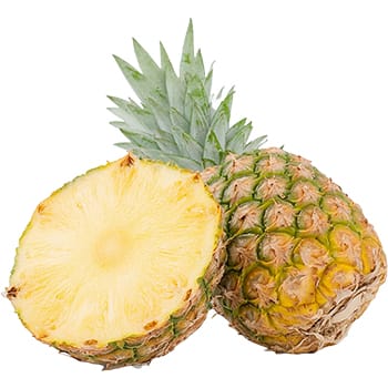 Sticker 2 Piece Pineapple Fruit