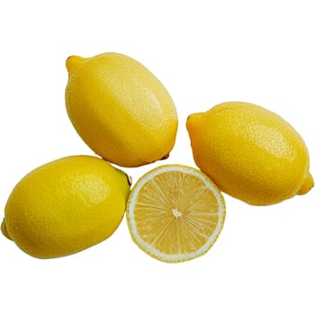 Sticker 4 Piece Lemon Fruit 1