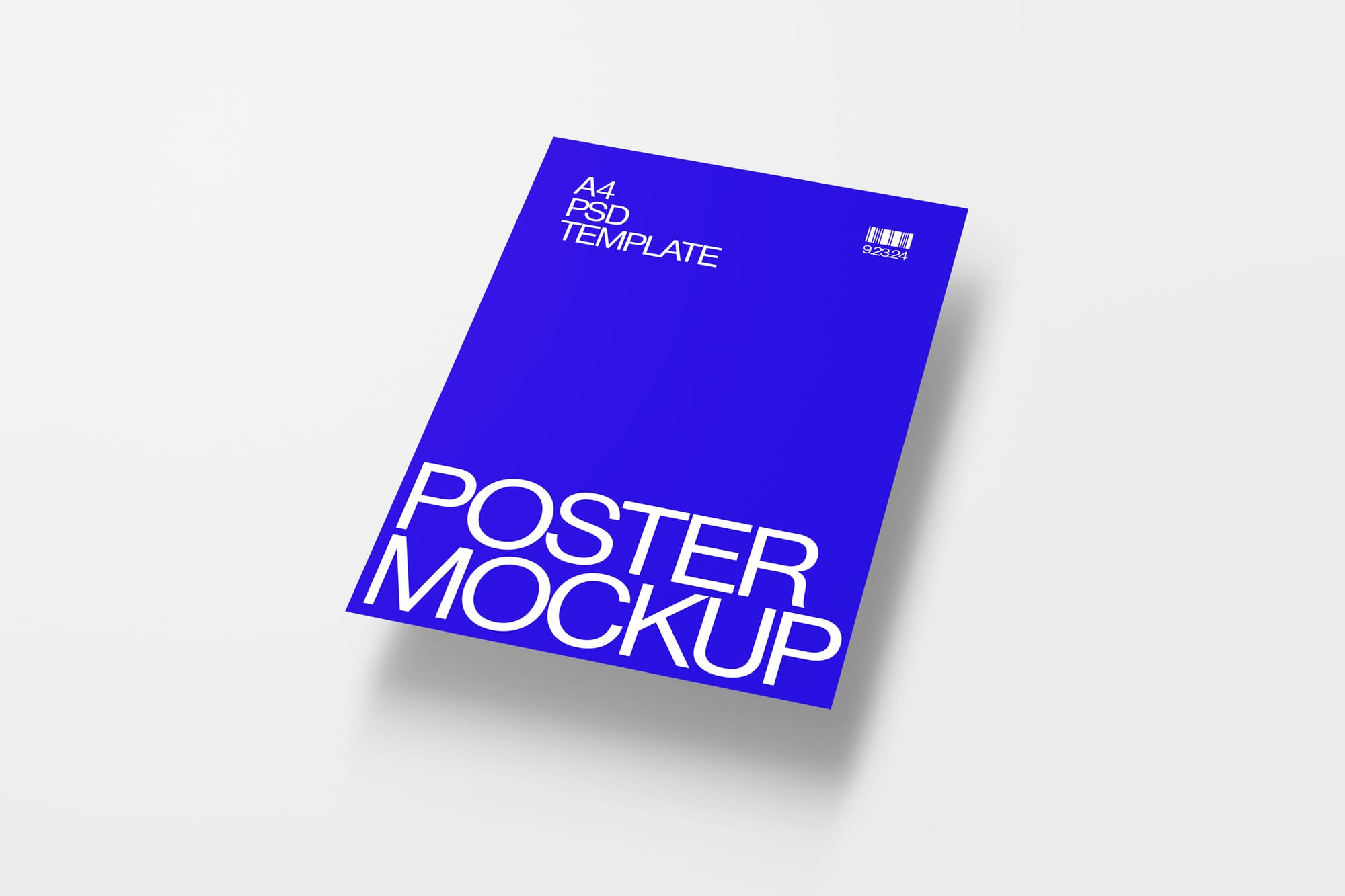 Branding A4 Poster Mockup