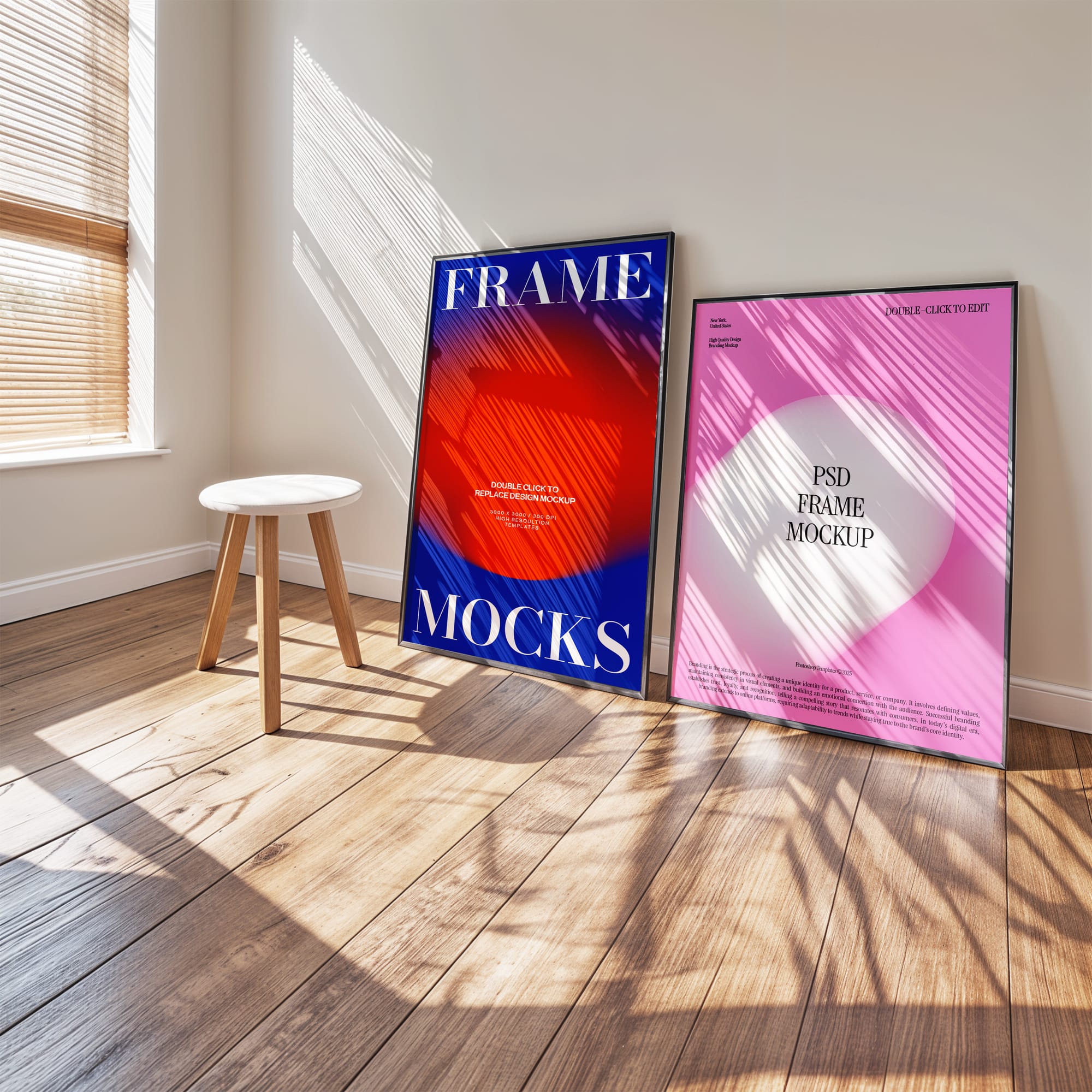 Interior Frame Art Mockup