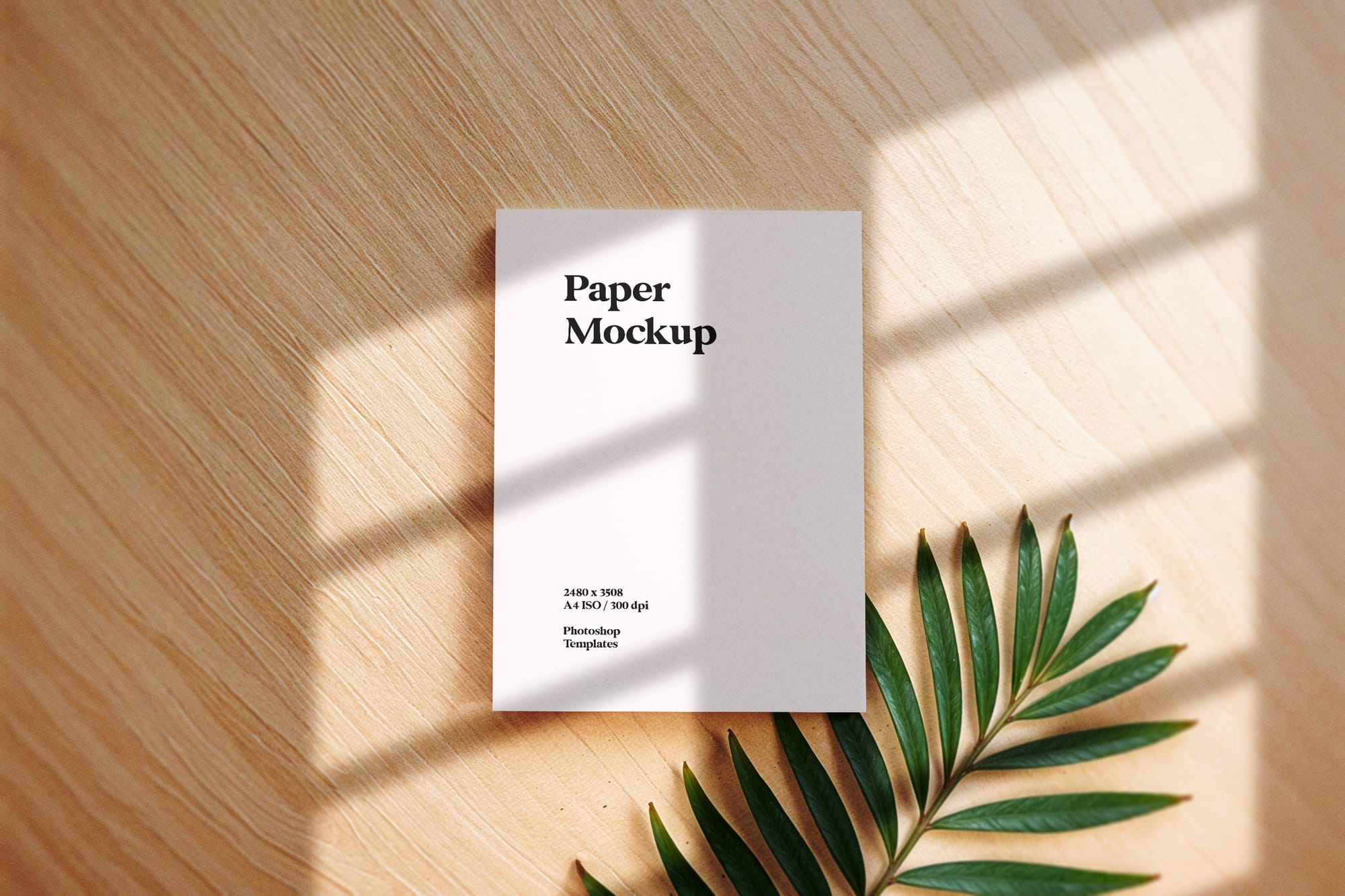 Minimal Paper Mockup