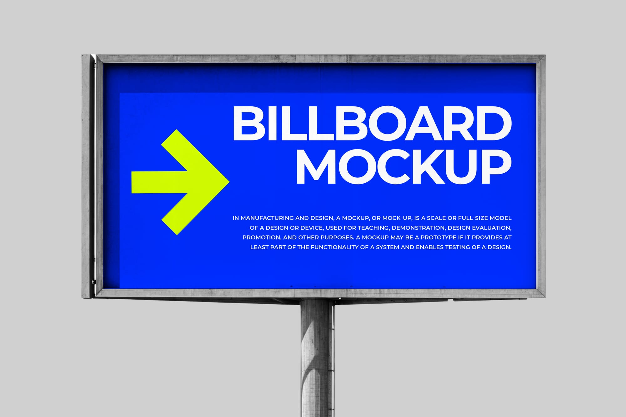 Billboard Advertising Mockup