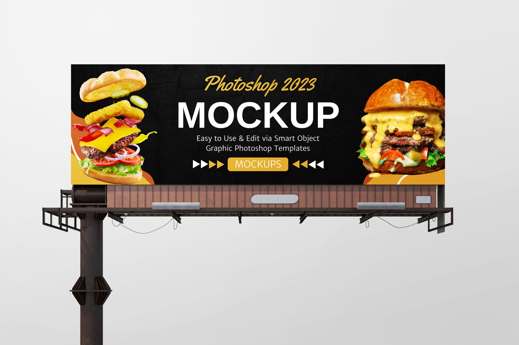 Photoshop Sign Bill Board Mockup