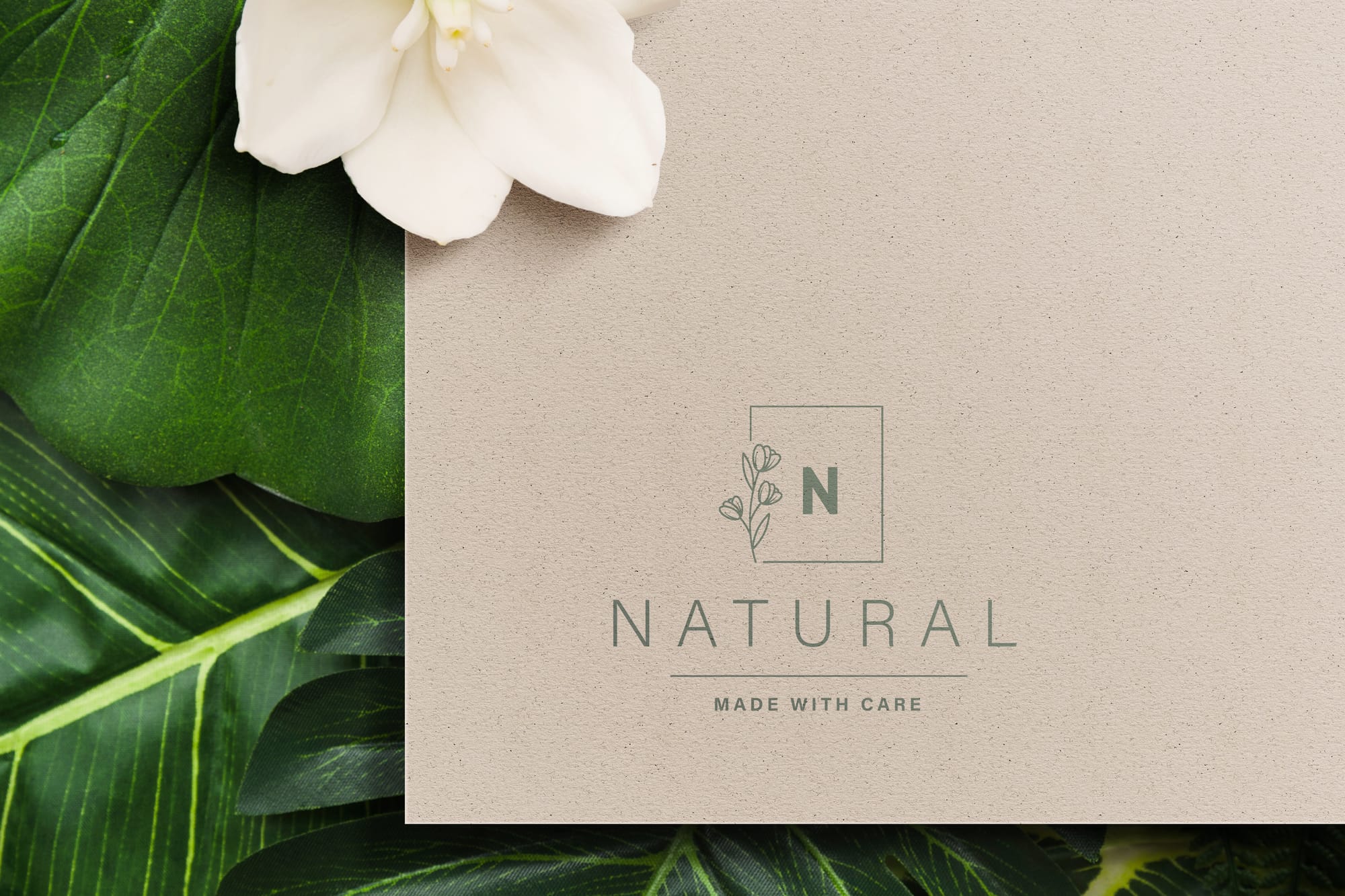 Branding Paper Logo Mockup