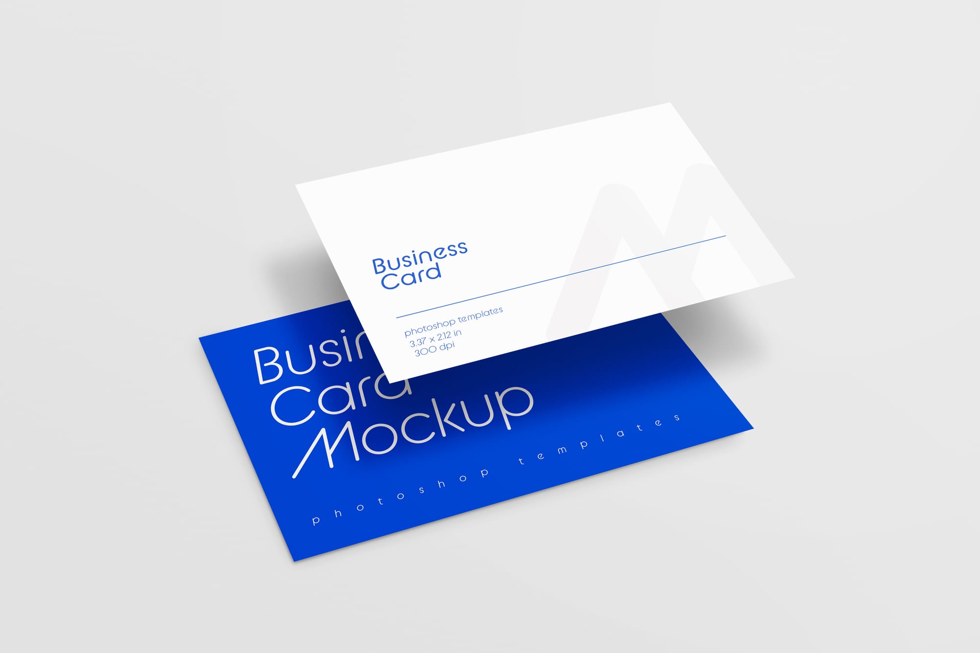 Corporate Business Card Mockup