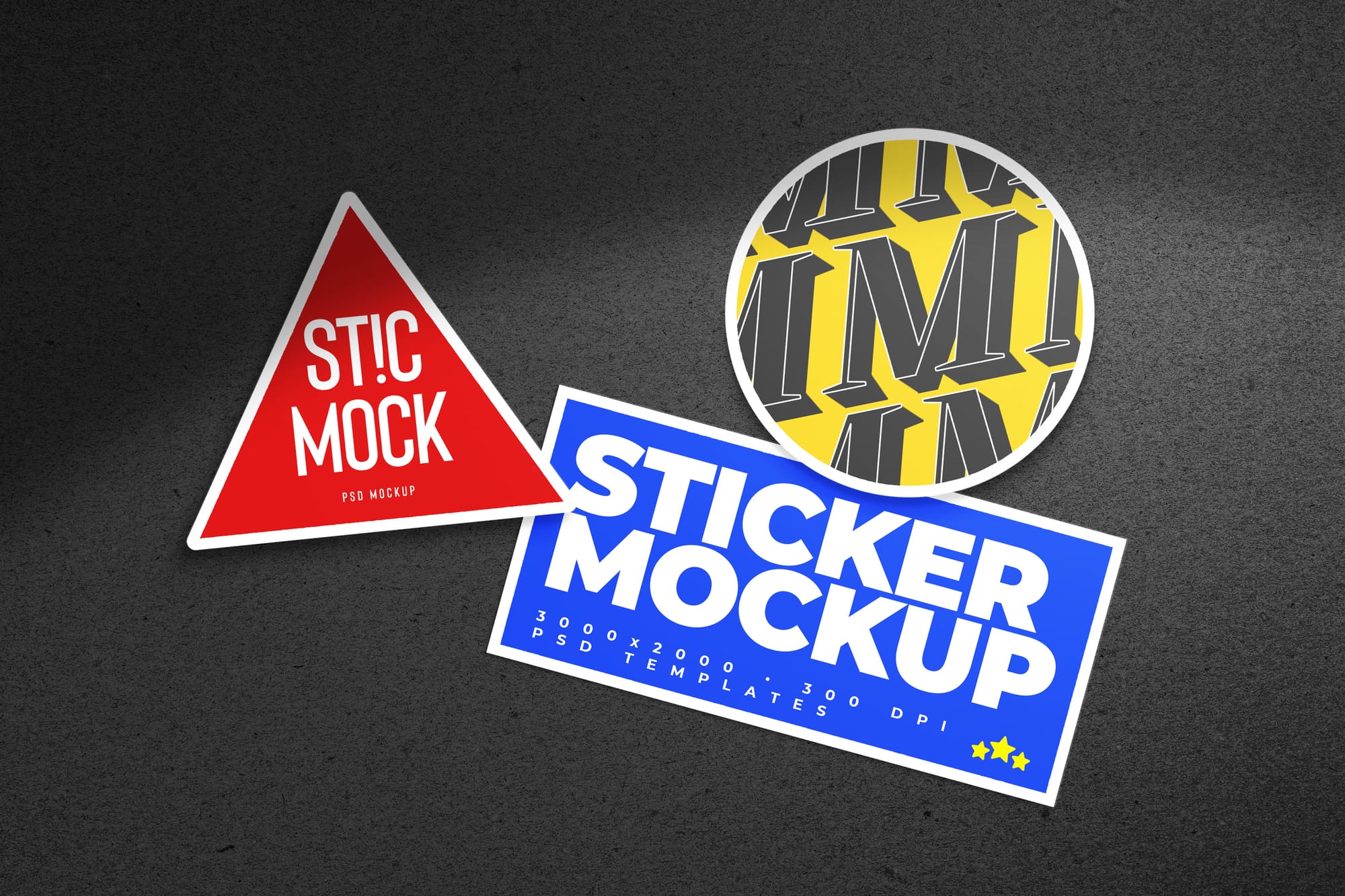 Sticker Pack Mockup