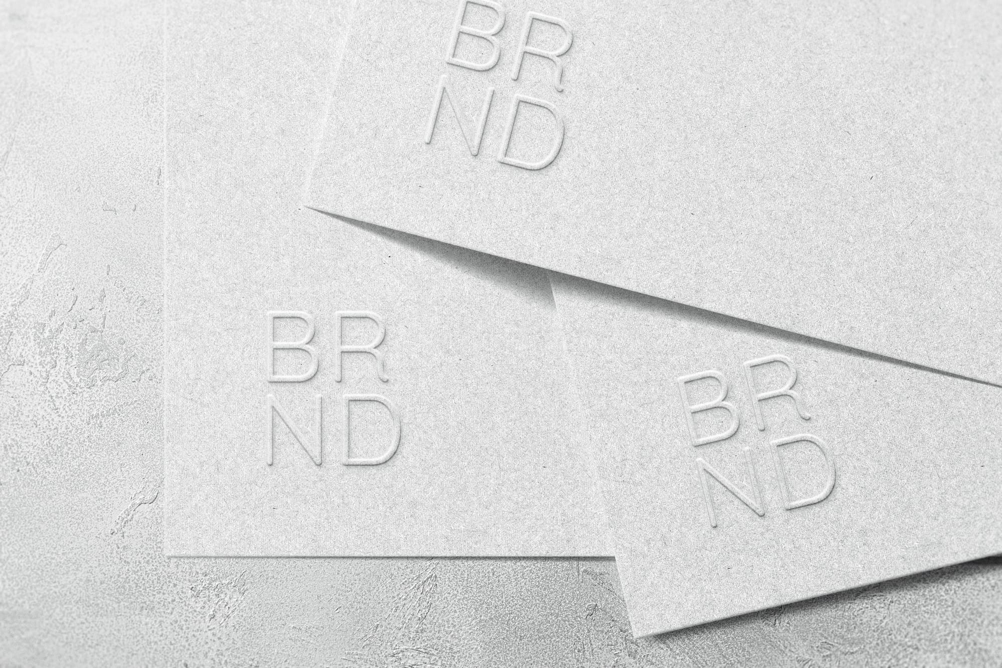 Paper Logo Mockup