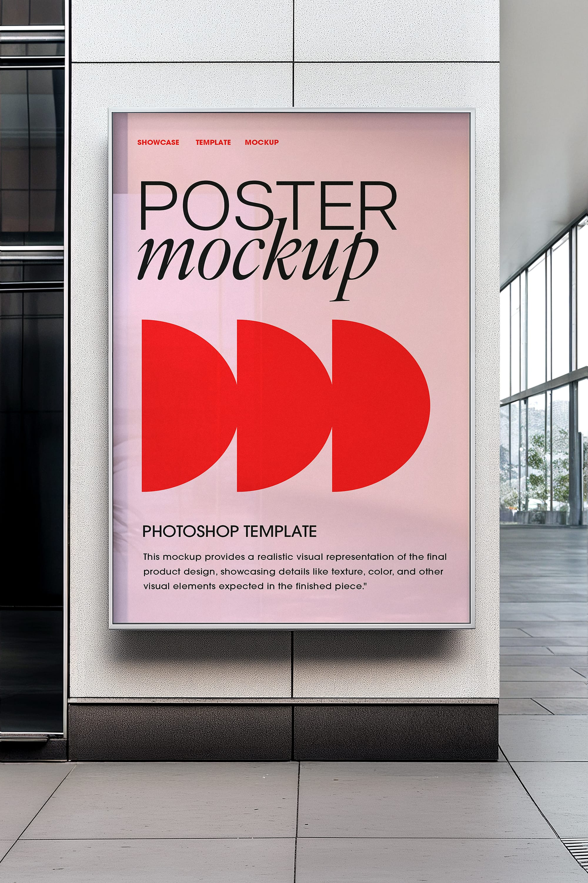 Billboard Glass Mockup